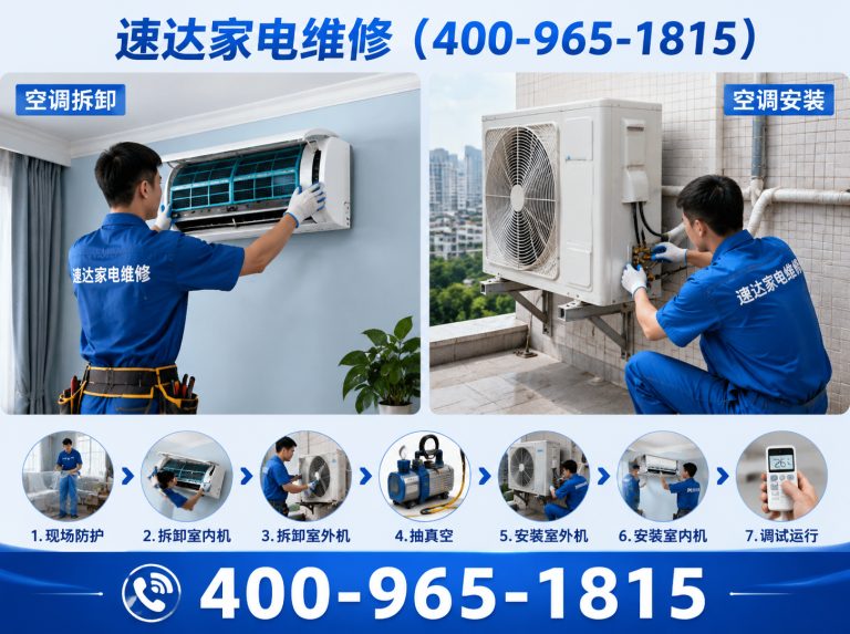 晋中空调拆装展示图